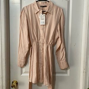 Zara, size small, blush blouse